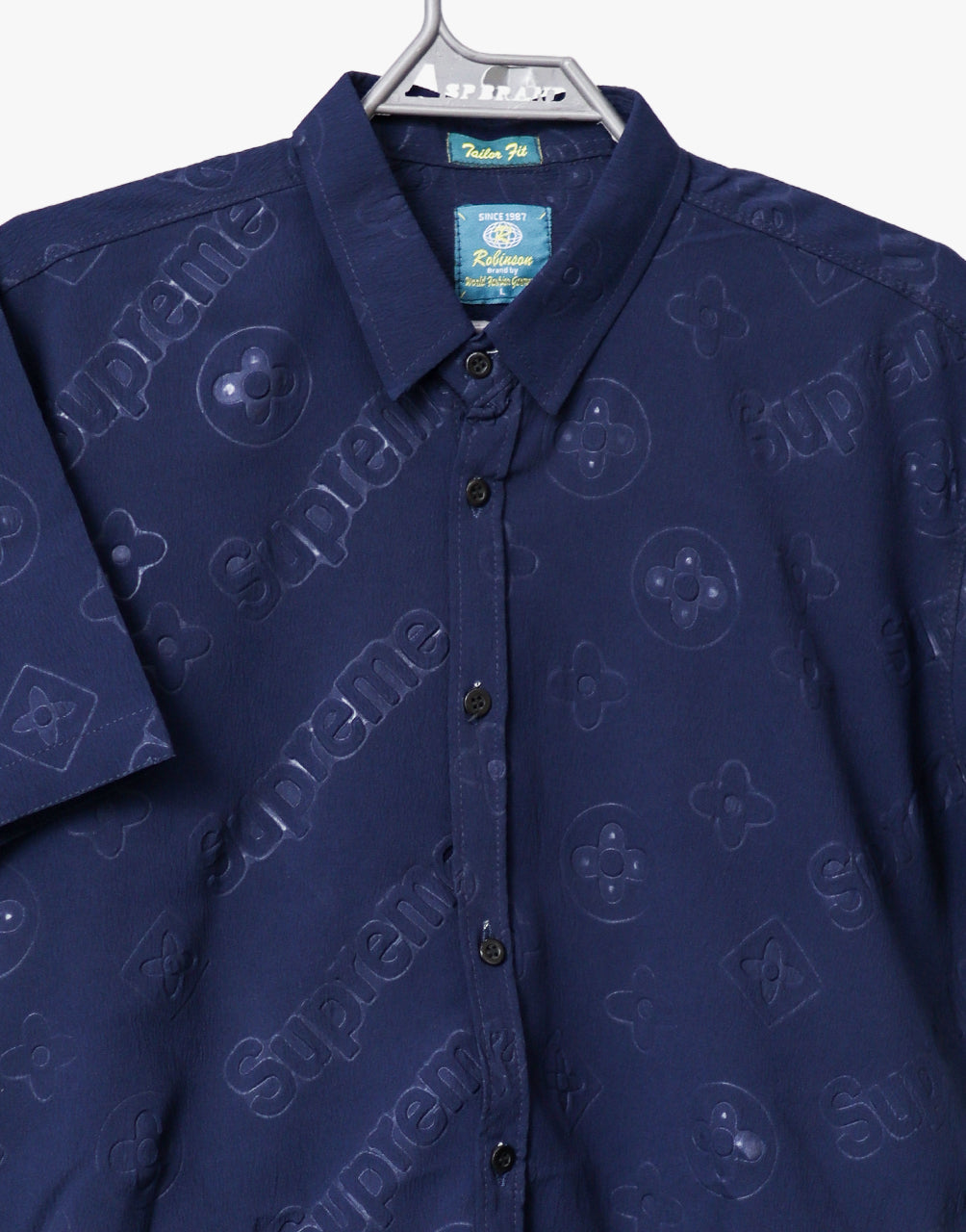 Blue Premium Cuban Collar Shirt