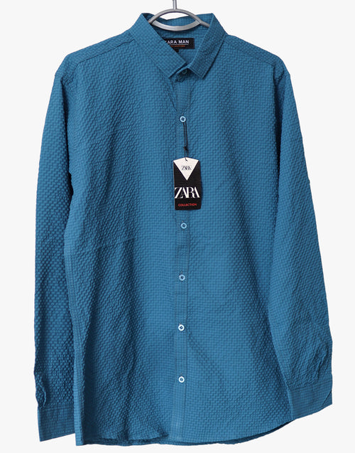 Blue Premium Bubble Design Shirt