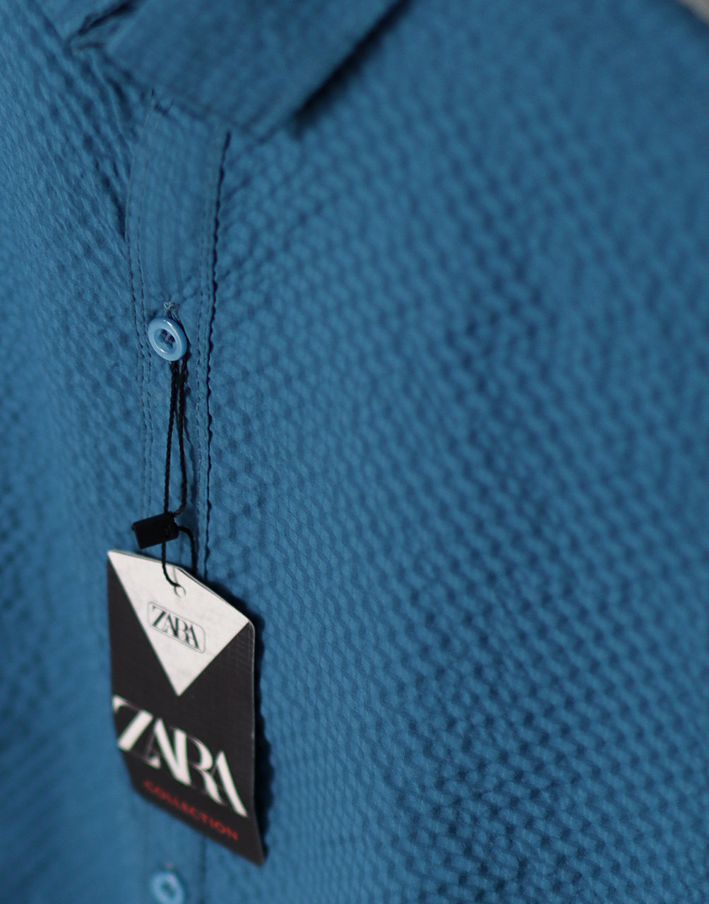 Blue Premium Bubble Design Shirt