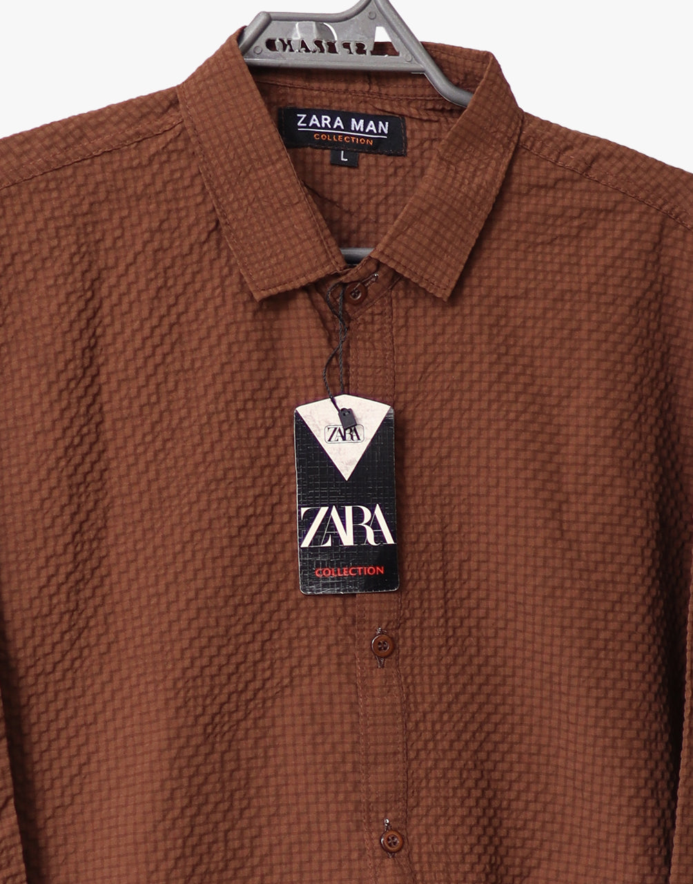 Dark Brown Premium Bubble Design Shirt