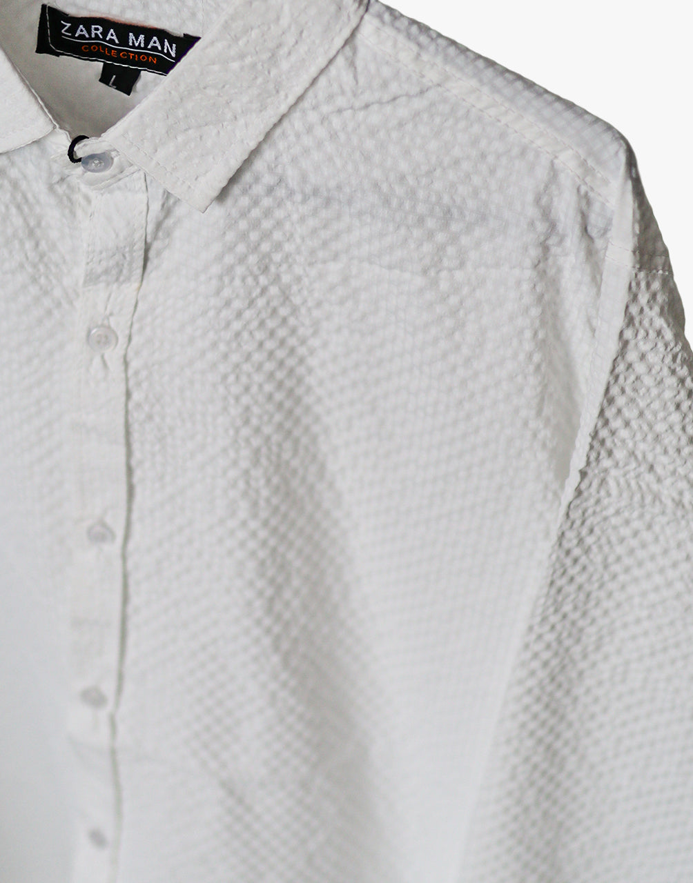 White Premium Bubble Design Shirt