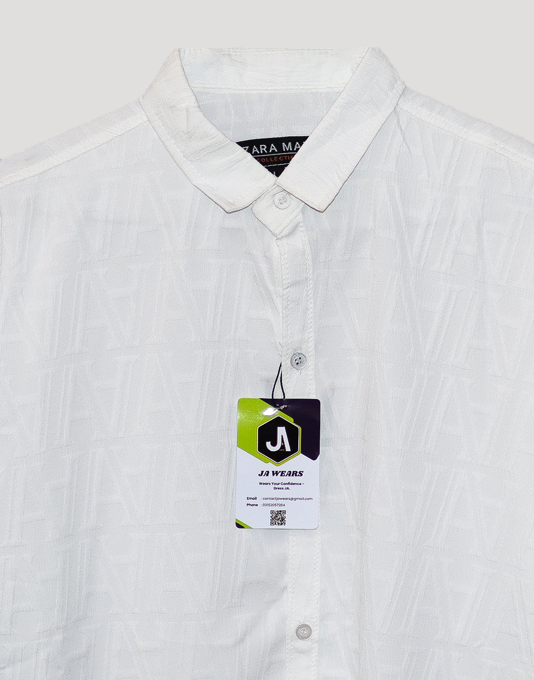 white shirt
